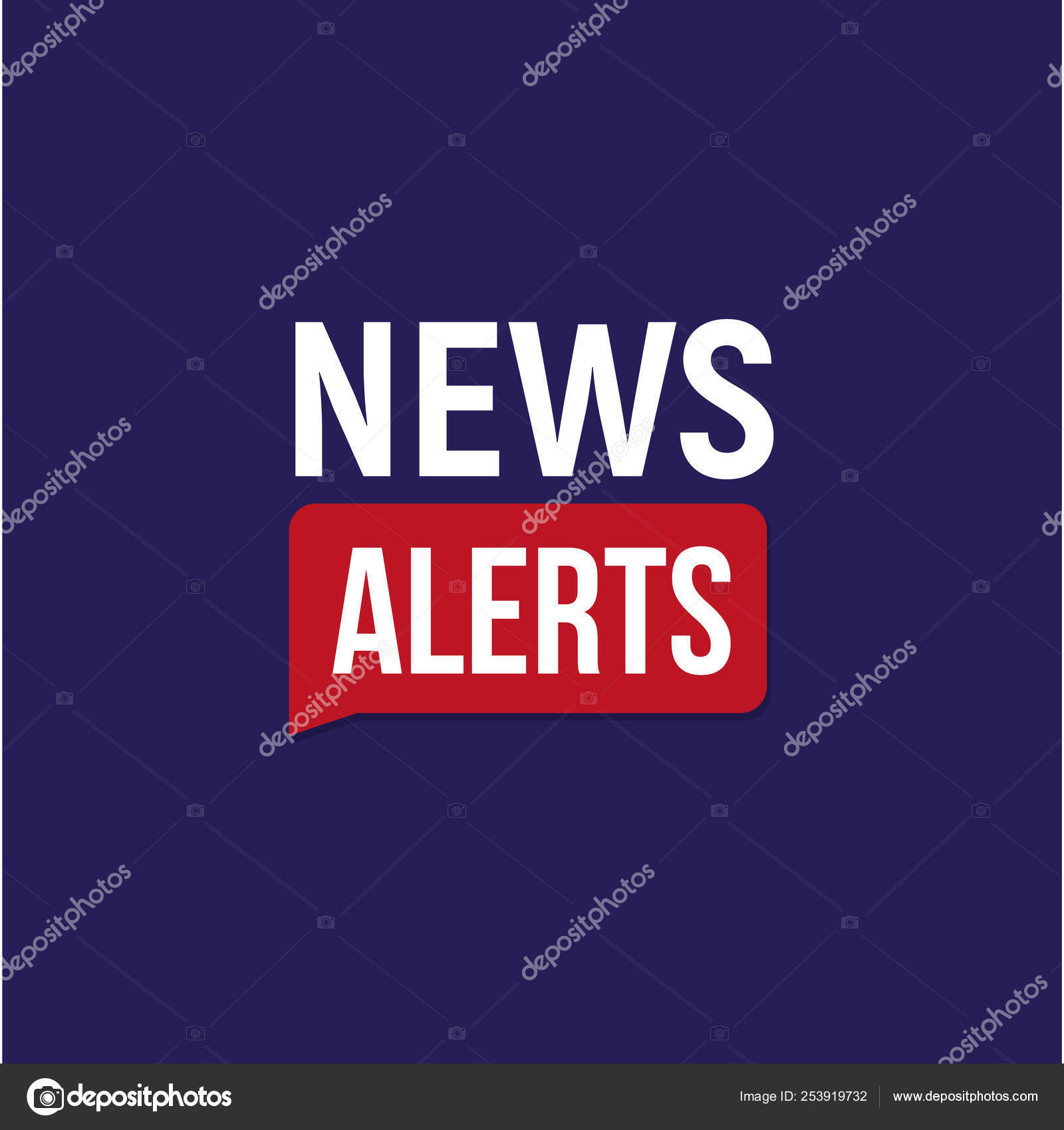 News Alerts Banner Breaking News Headline Template Tv Background