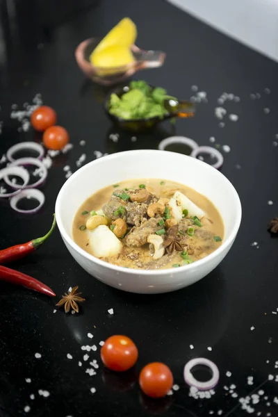 Beef Massaman Curry Thai Cuisine — Stock Photo, Image