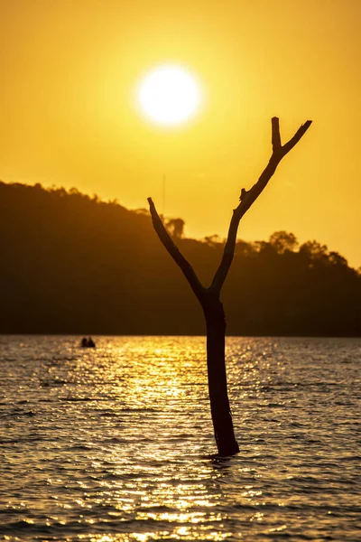 风景湖在泰国 — 图库照片