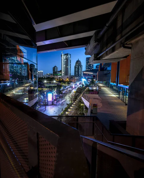 Sydney Città Durante Ora Blu — Foto Stock