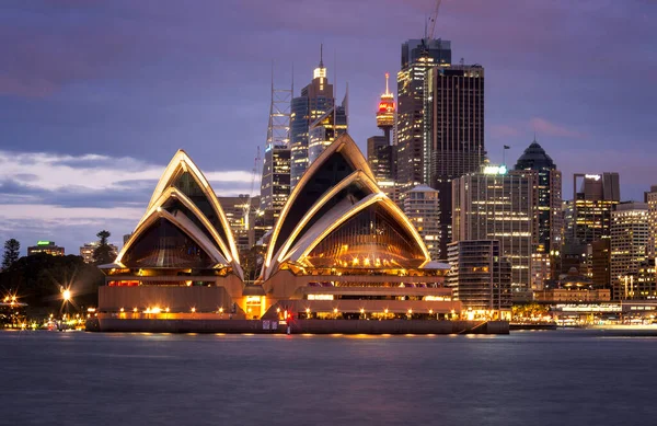 Sydney Australien September 2018 Sydney Opera House Australien Royaltyfria Stockfoton