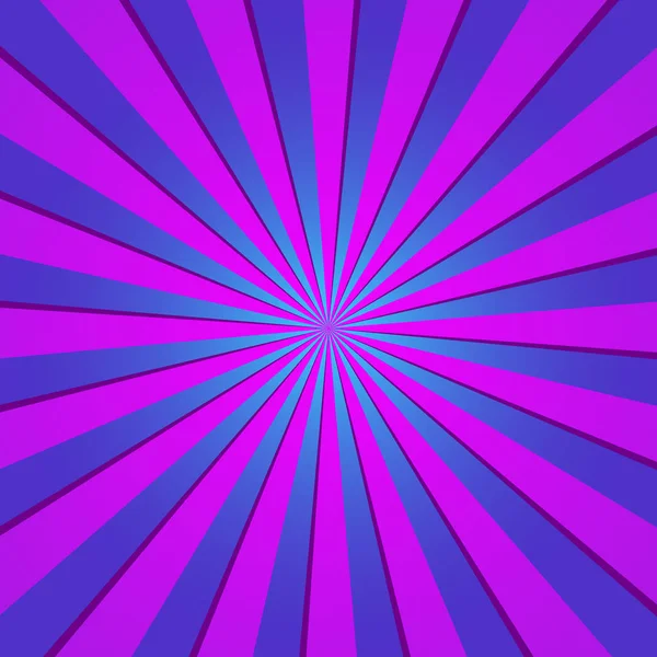 Violet Radiale Retro Achtergrond Violet Blauw Abstract Gradiënt Spiraal Starburst — Stockvector