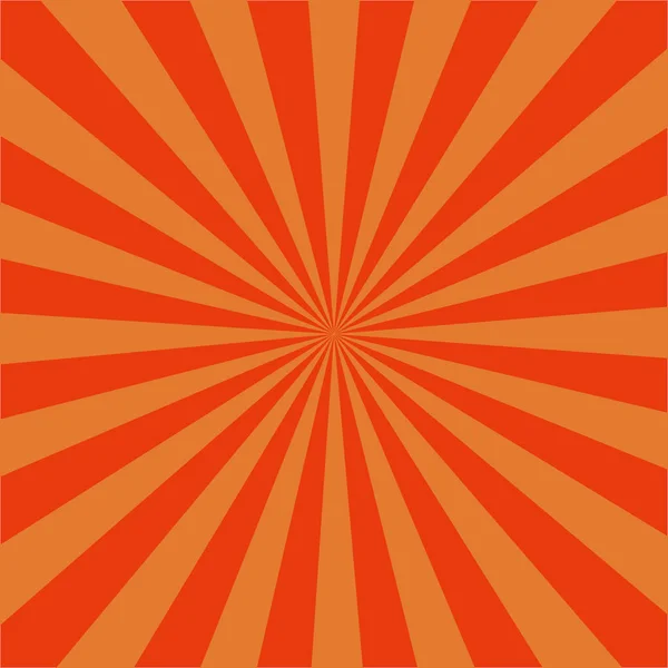 Oranžový Kruhový Úsvit Paprskový Vzor Paprsky Abstraktní Spirála Třesk Vektor — Stockový vektor