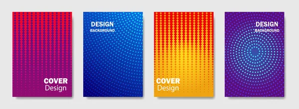 Trendig Gradient Abstrakt Linjemönster Bakgrund Cover Design Modern Bakgrundsdesign Med — Stock vektor