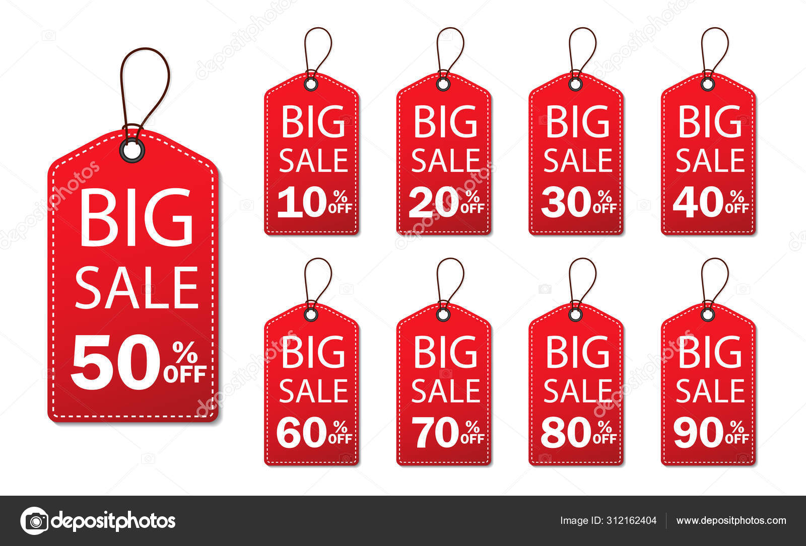 Discount Sale Off 50 10 40 30 60 70 80 90 Percent Set Label Discount Sale Off 50 10 40 30 60 70 80 90 Percent Set Label