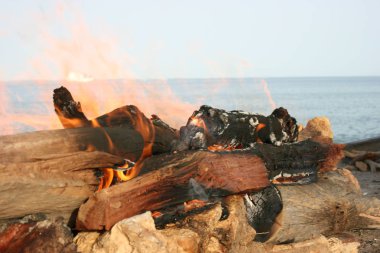 Viaje a playa de la casta del sol de fuego mlaga