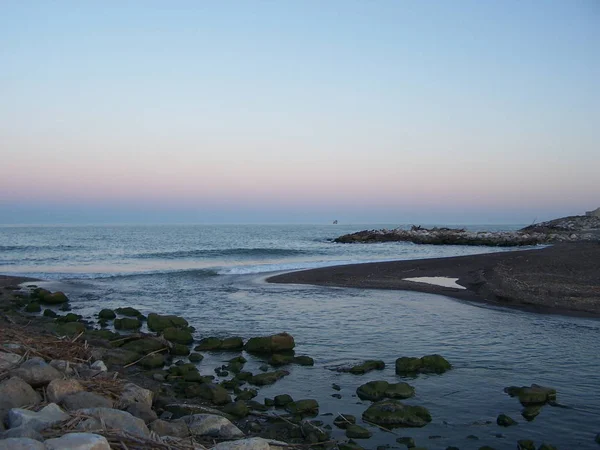 Costa Del Sol Beach Malaga Hoofdstad — Stockfoto