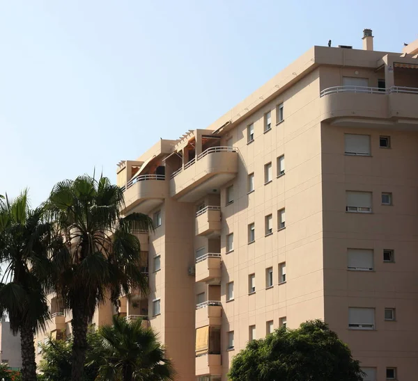 Häuser Der Mittelmeerküste Andalusien — Stockfoto