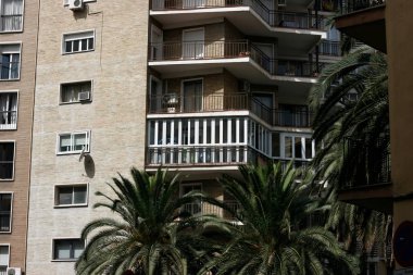 Güneş malaga kıyı plajları Binaları