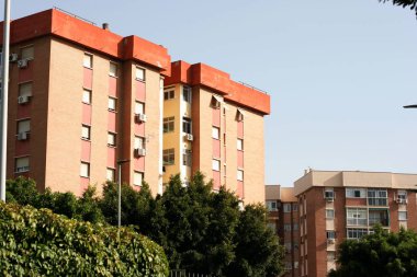 Costa del Sol plajında kırsal bina