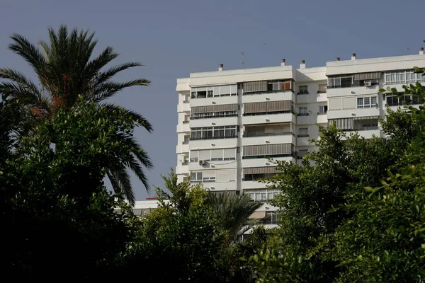 Costa del Sol plajında kırsal bina