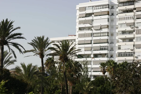 Ferienhaus am Strand der Costa del Sol in Andalusien — Stockfoto
