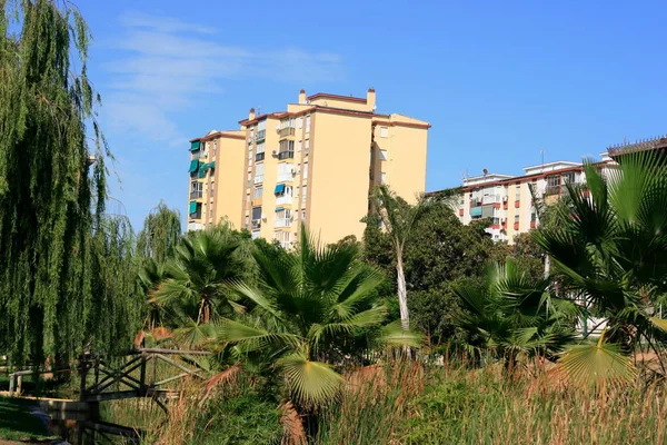 Stadt an der Costa del Sol in Andalusien — Stockfoto