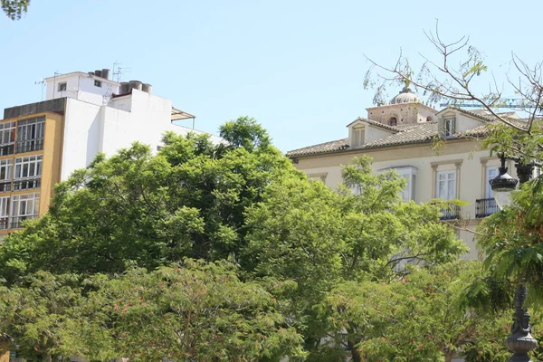 Cidade andaluza sob o sol — Fotografia de Stock