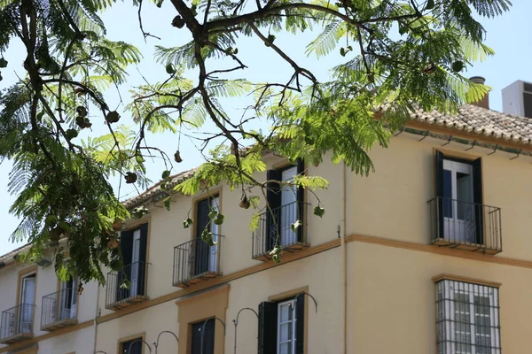 Andalusische Stadt im Sonnenschein — Stockfoto