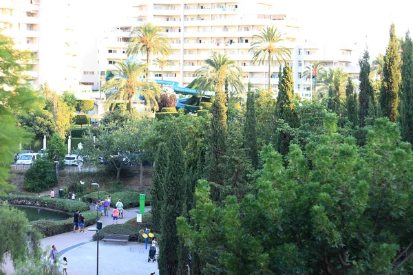 Парк відпочинку у місті Ла-Голуб Іспанія — стокове фото