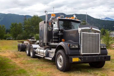 Haines, Alaska bir Kenworth kamyon W900.