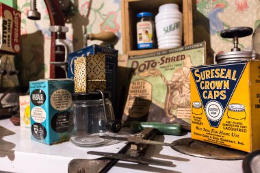 Dolly House, Ketchikan mutfak.