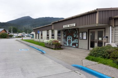 Belediye Binası, Wragell, Alaska.