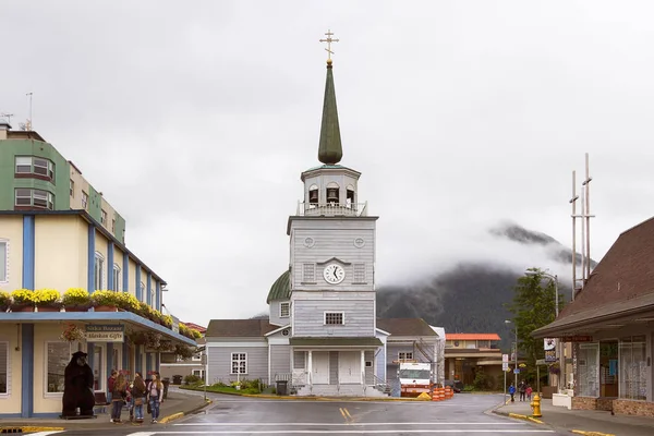 Catedral de São Miguel em Sitka, Alasca . — Fotografia de Stock