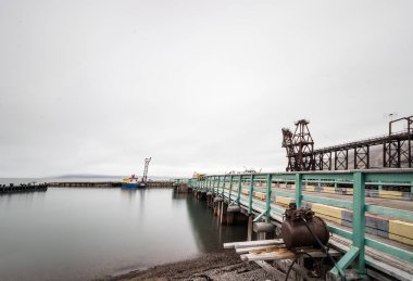 Rus Kuzey Kutbu 'ndaki rıhtım Piramiden' i terk etti..