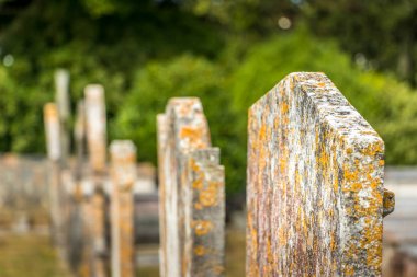 Aziz Peter Limanı, Guernsey 'deki Candie Mezarlığı' ndaki Taş Mezarlar.