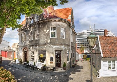 Stavanger şehir merkezinde bulunan cafe Brostein.