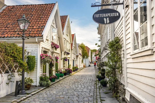 El centro de Stavanger, Noruega . — Foto de Stock