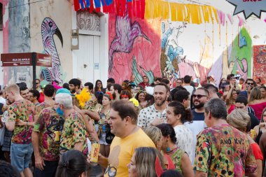 Karnaval Recife, Pernambuco, Brezilya, 2018.