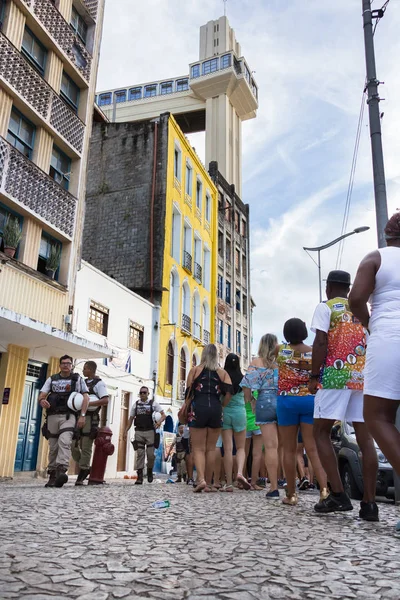 La gente va a celebrar el Carnaval en Salvador Bahia, Brasil —  Fotos de Stock