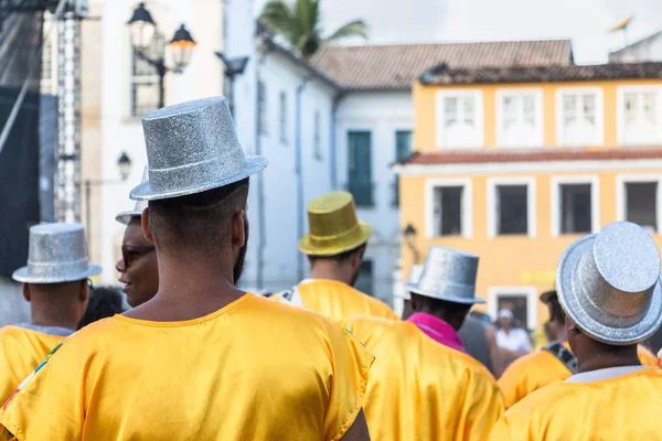巴西萨尔瓦多巴伊亚佩鲁里尼奥狂欢节. — 图库照片