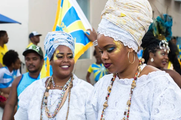 Salvador Bahia, Brezilya Pelourinho karnaval kutlama.