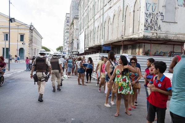 La gente va a celebrar el Carnaval en Salvador Bahia, Brasil —  Fotos de Stock
