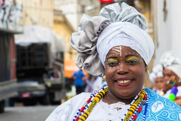 Salvador Bahia, Brezilya Pelourinho karnaval kutlama.