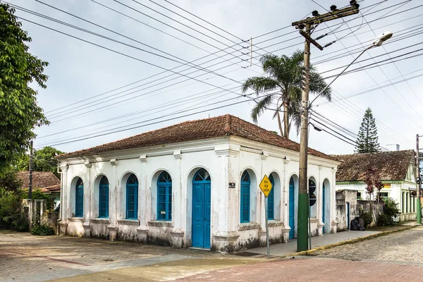 Casa Dr. Frederico Scheffler, Porto Belo, Brasile . — Foto Stock