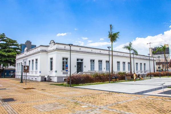 A Casa De Cultura em Itajai, Santa Catarina, Brasil . — Fotografia de Stock