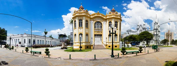 Tarihi müze Panoraması Casa de Cultura, Santa Catarina, Brezilya.