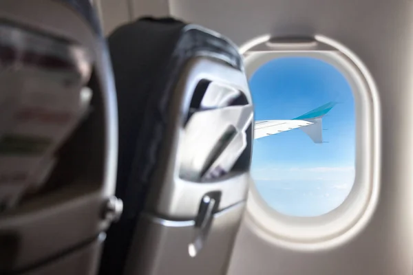 Flygplansfönster — Stockfoto