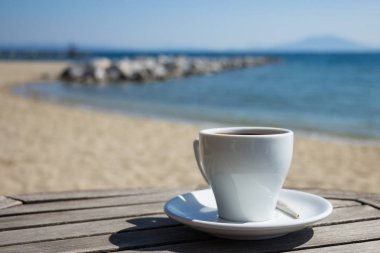 Plajda Espresso Kahve.