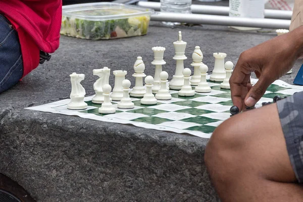 Chess on the street.