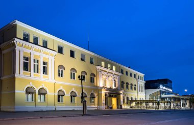 Trondheim Merkez Tren Istasyonu, Norveç.