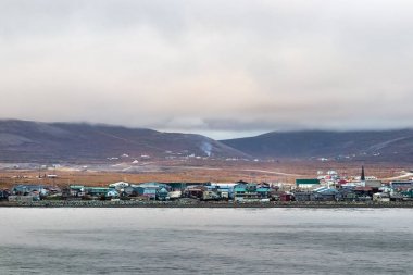 Nome kıyı şeridi manzarası, Alaska, Abd.