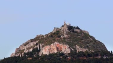 Lycabettus ve Agios Georgios - Atina, Yunanistan 'daki Aziz George Kilisesi