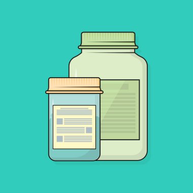 turkuaz arka plan üzerinde gölge ile ilaç canları