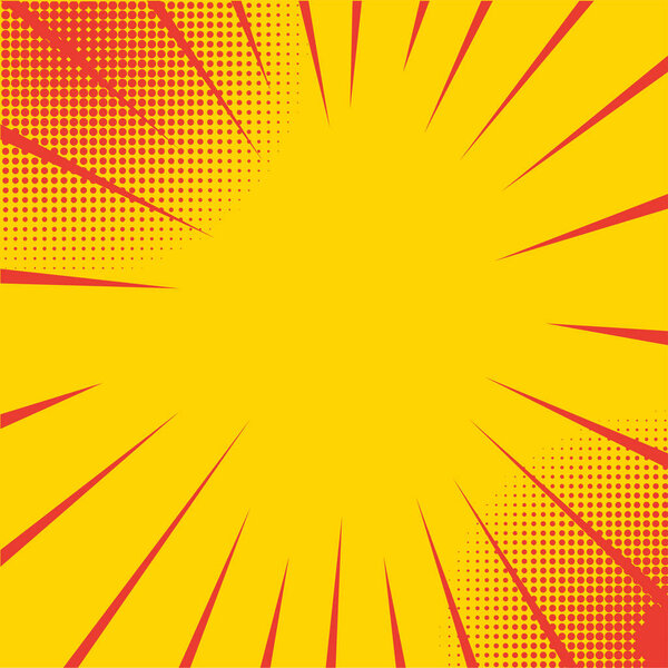 комический фон в стиле поп-арта
