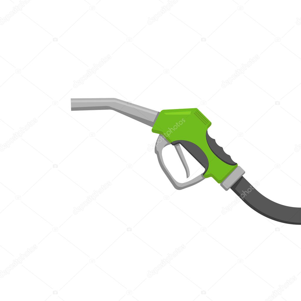 gasoline refill pistol grip in flat style