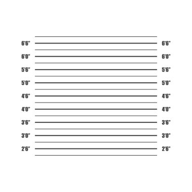 büyüme mahkum beyaz fotoğraf arka plan, düz tarzı