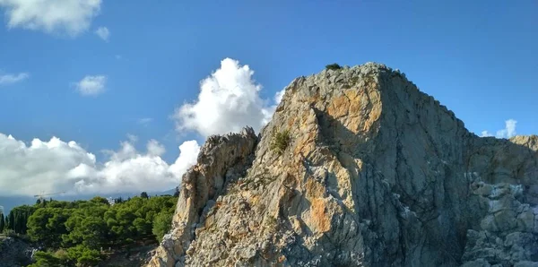 Sea Rocks Black Sea Crimea — Stock Photo, Image