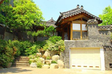 Seul şehir merkezi Eski sokaklar