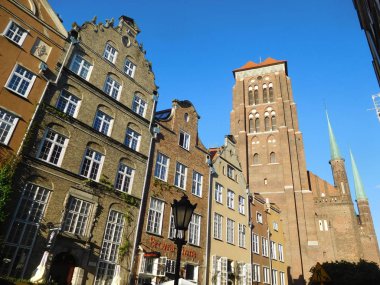 Danzig 'in tarihi merkezinde yer alan